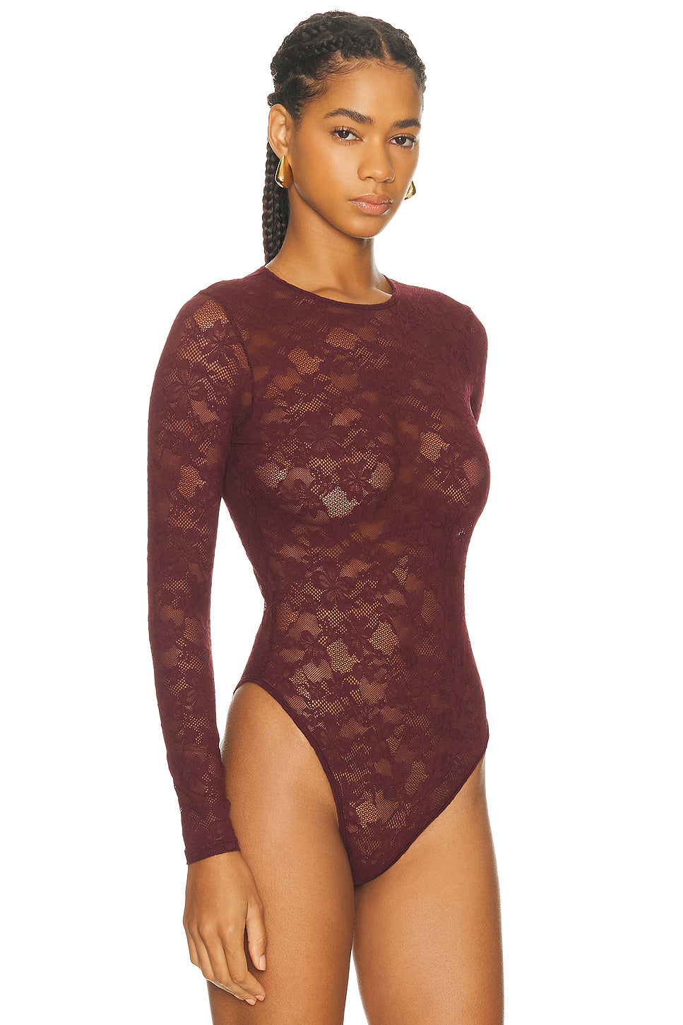 Le Stretch Long Sleeve Bodysuit