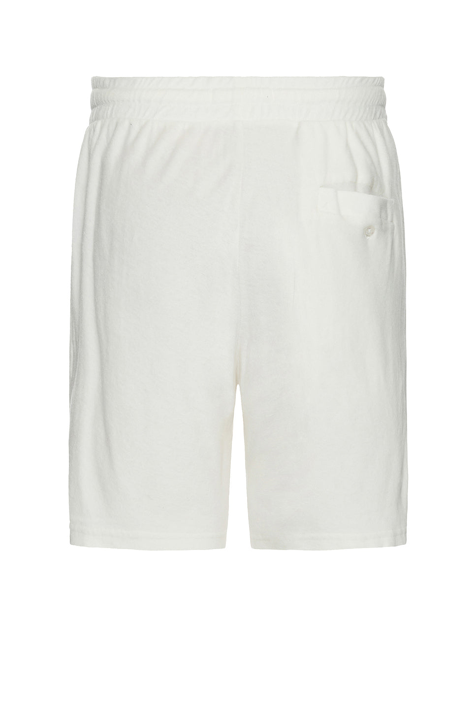 Augusto Terry Cotton Blend Shorts