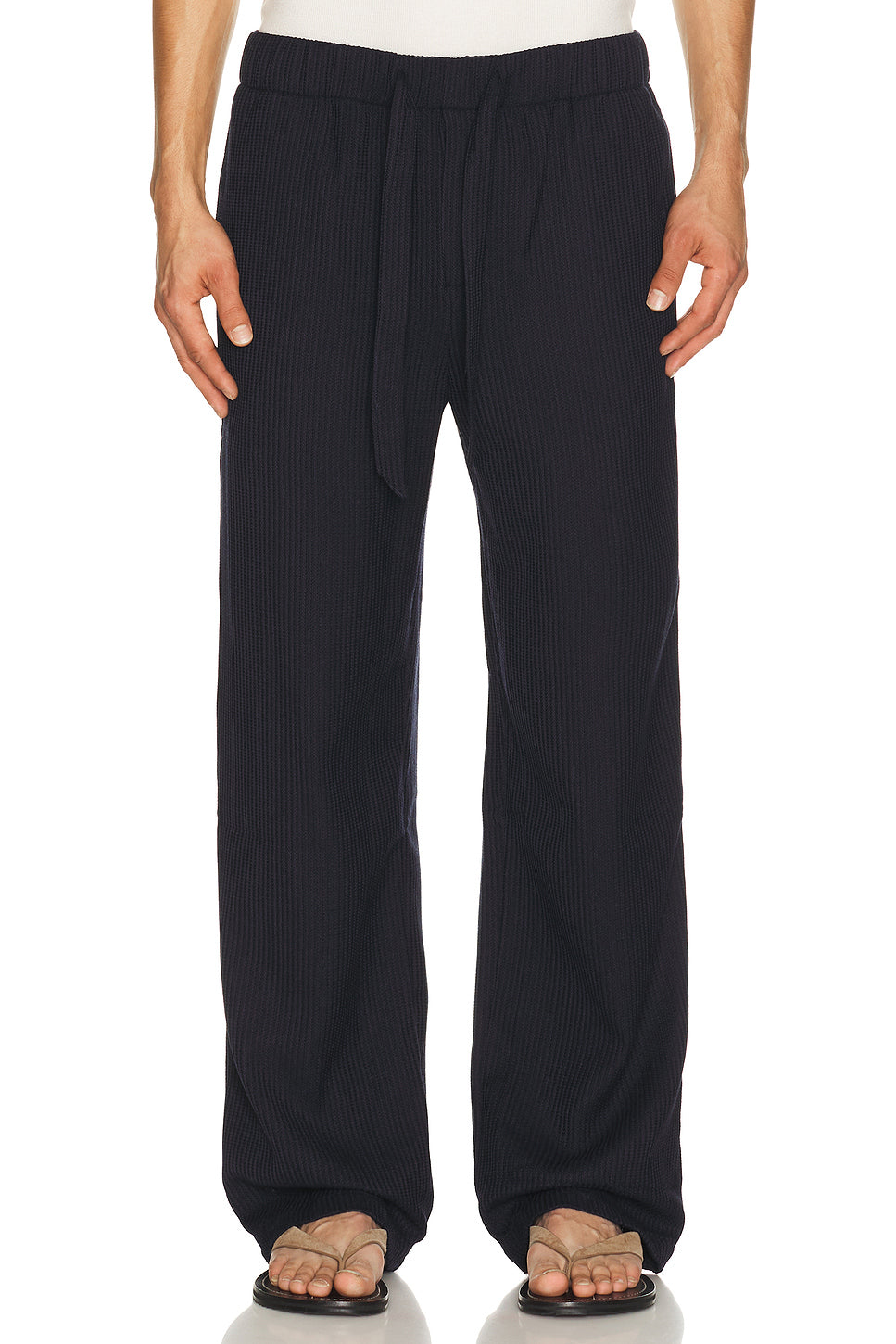 Luan Wood Knitted Relaxed Trouser