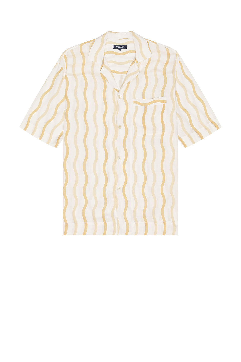 Cassio Pyjama Short Sleeve Shirt Cabana Stripe Print