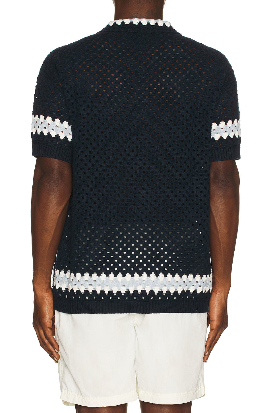 Marques Crochet Cardigan Shirt