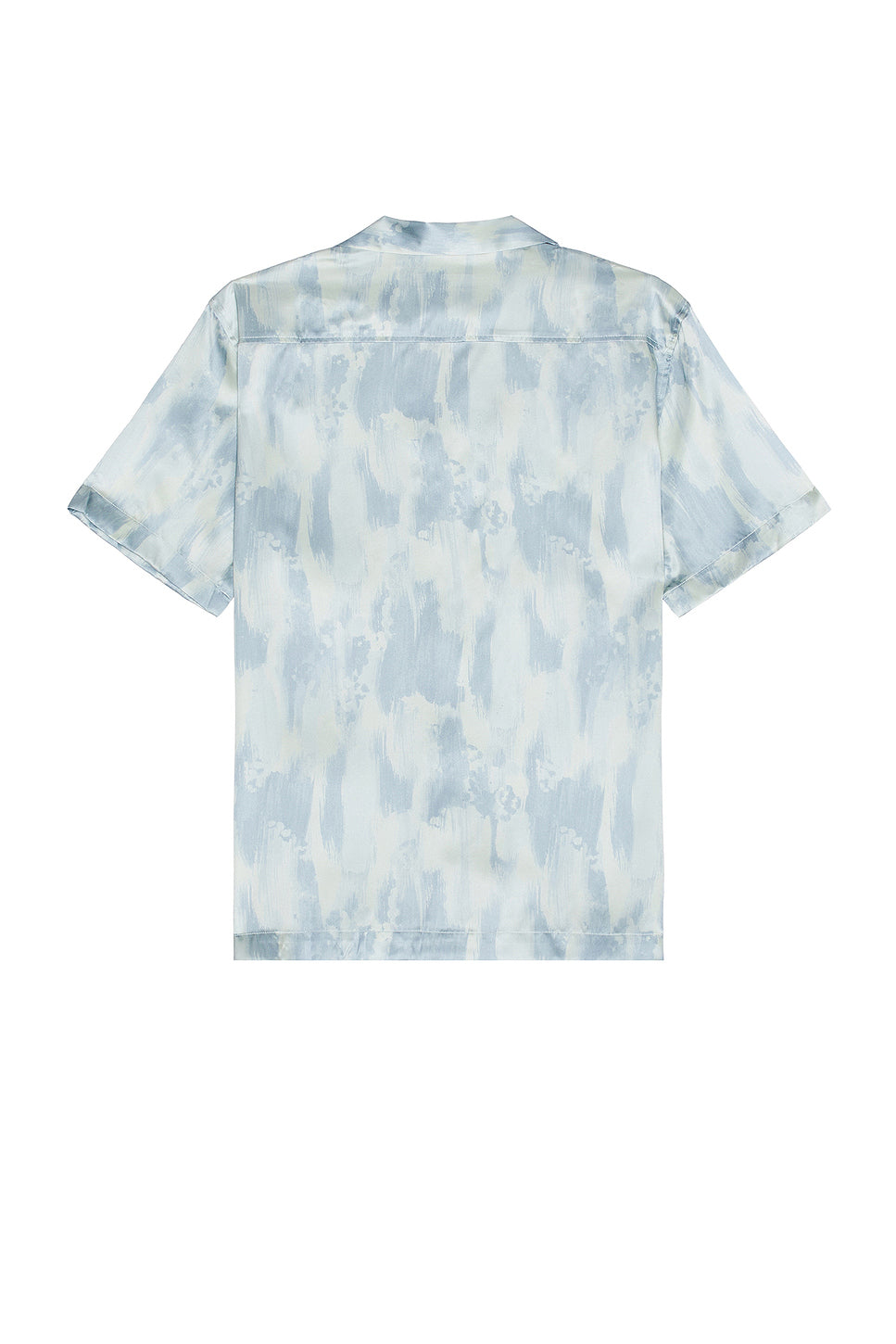 Roberto Seascape Print Silk Shirt