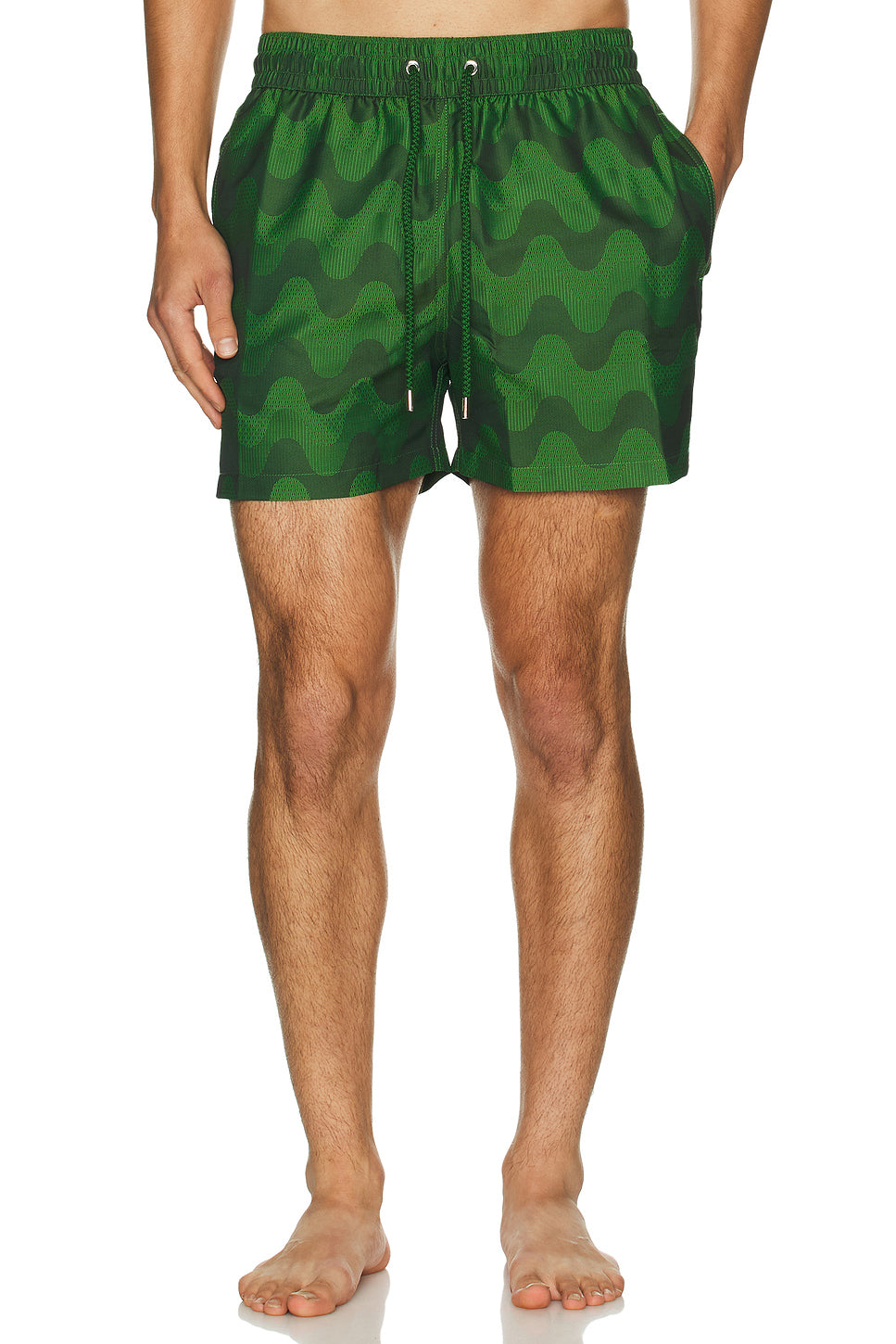 Rio Swim Short Raffia Copa Jacquard Print