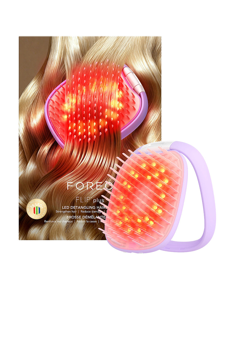 Flip Plus LED Detangling Hairbrush