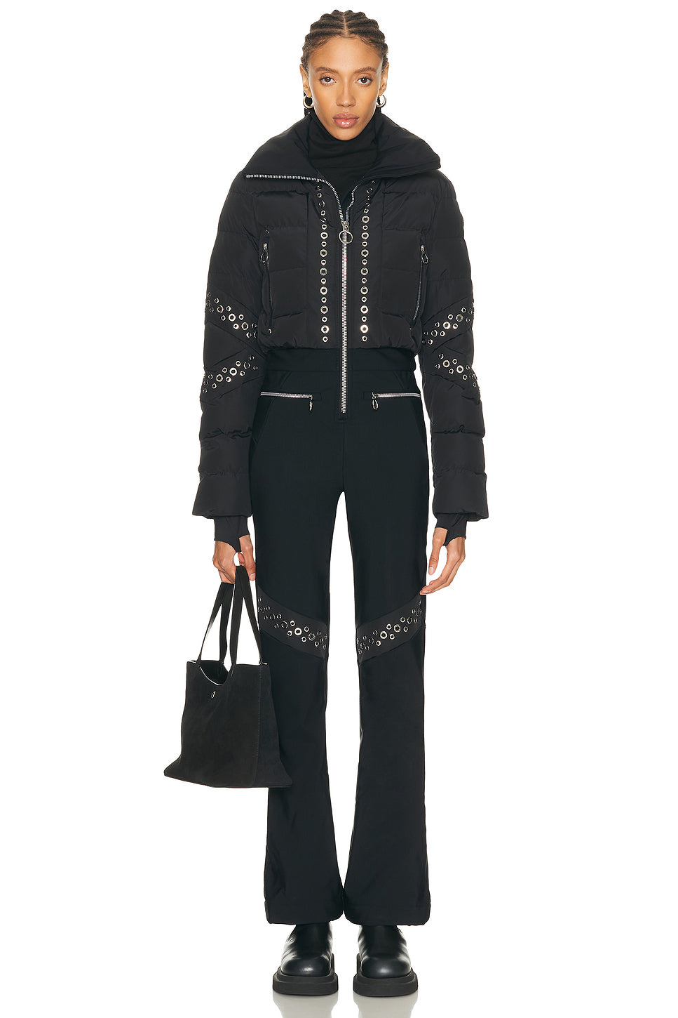 Clarisse Eyelet Ski Suit