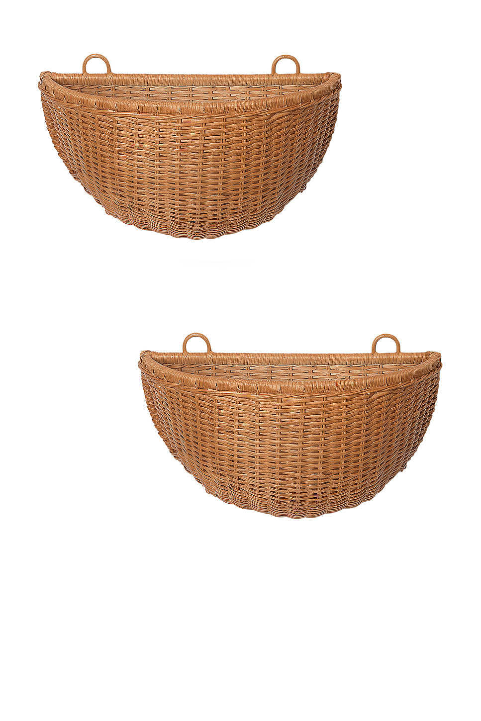 Braided Wall Pockets - Set Of 2