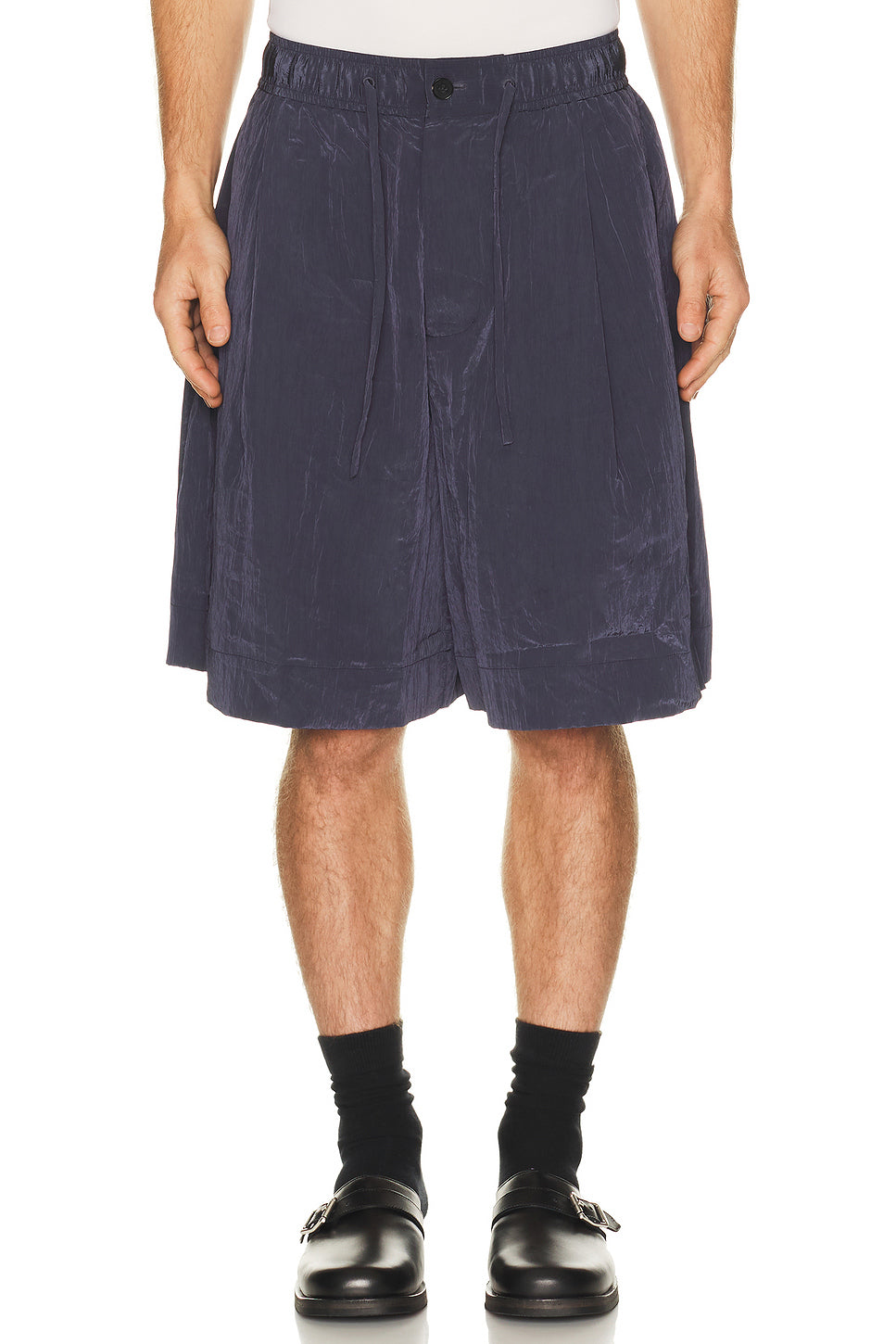 Nylon Cargo Shorts