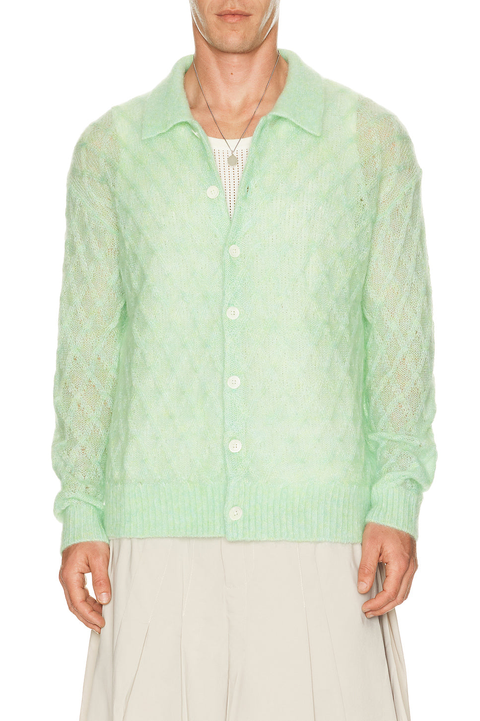 Knitted Cardigan Sweater