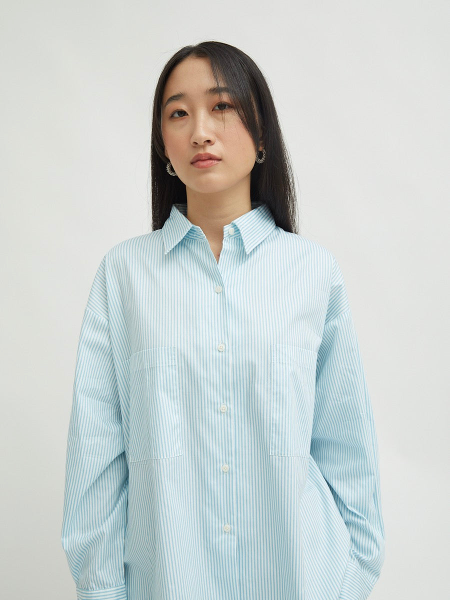 Faika Side Slit Shirt