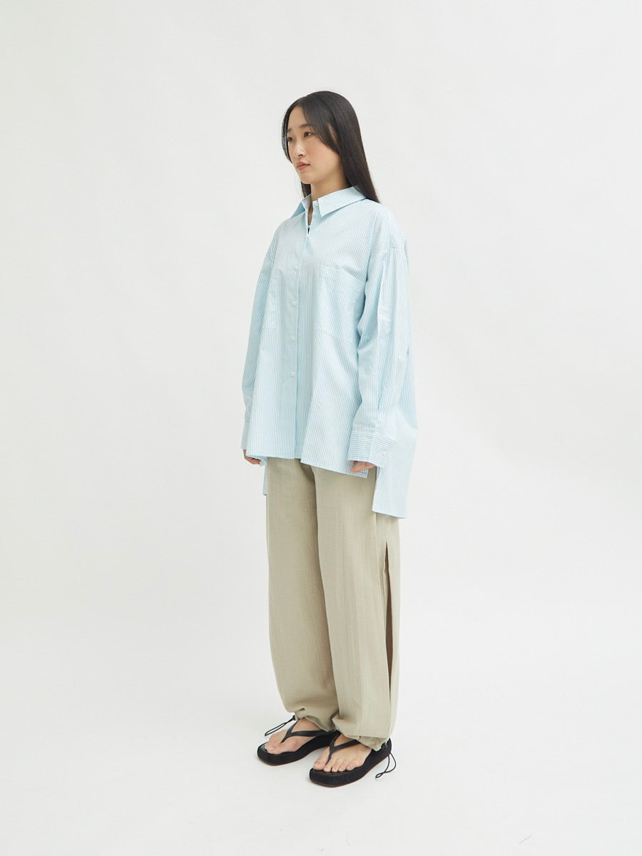 Faika Side Slit Shirt