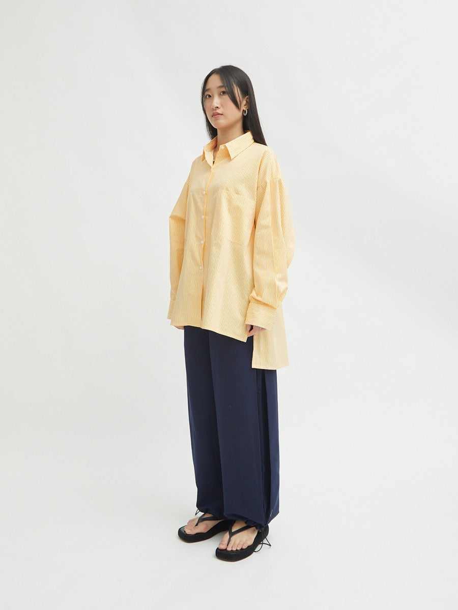 Faika Side Slit Shirt