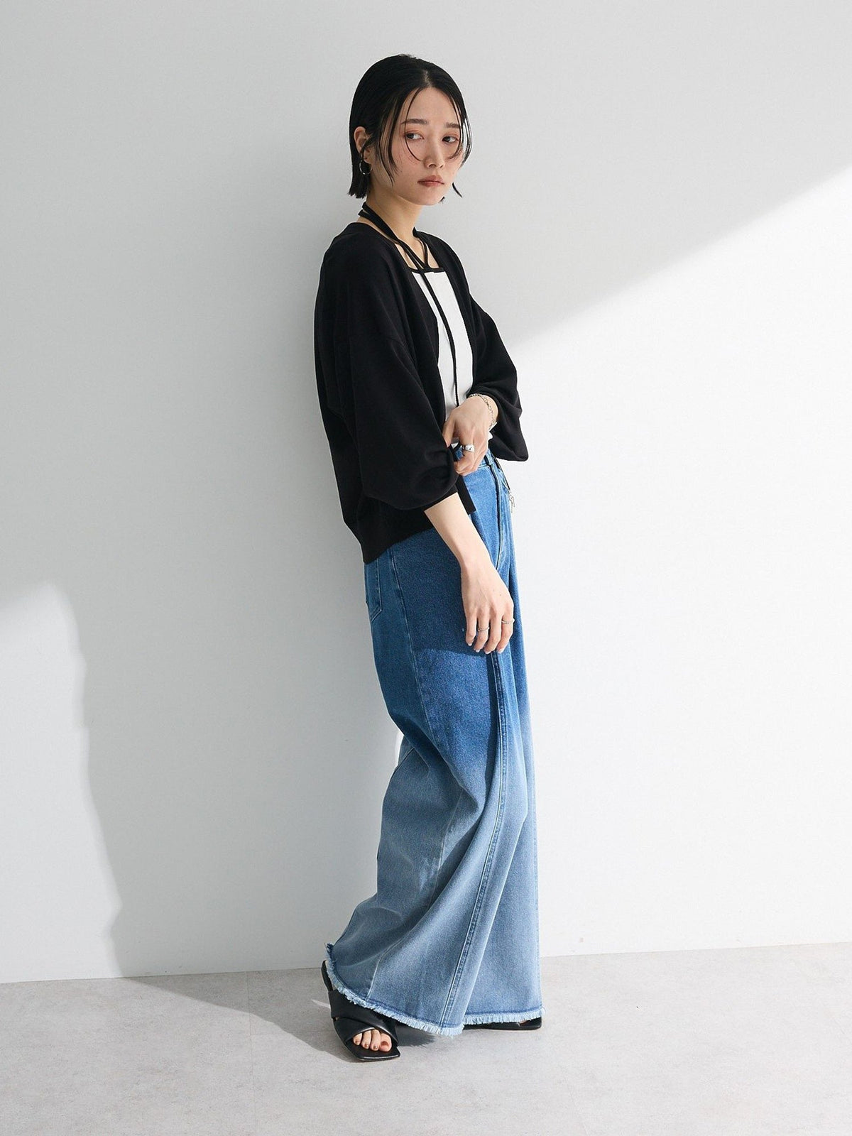 Fubuki Zip Knit Cardigan