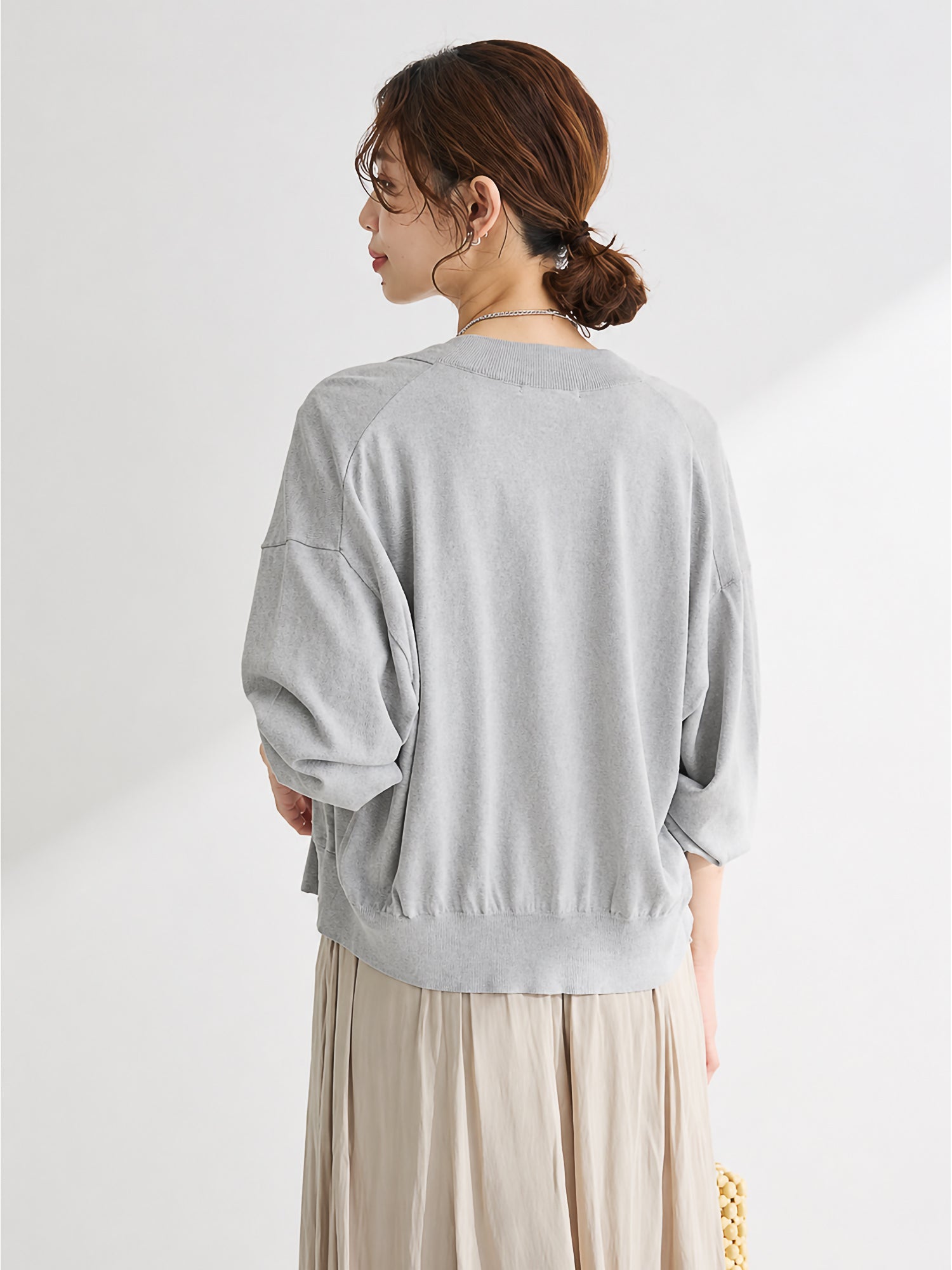 Fubuki Zip Knit Cardigan