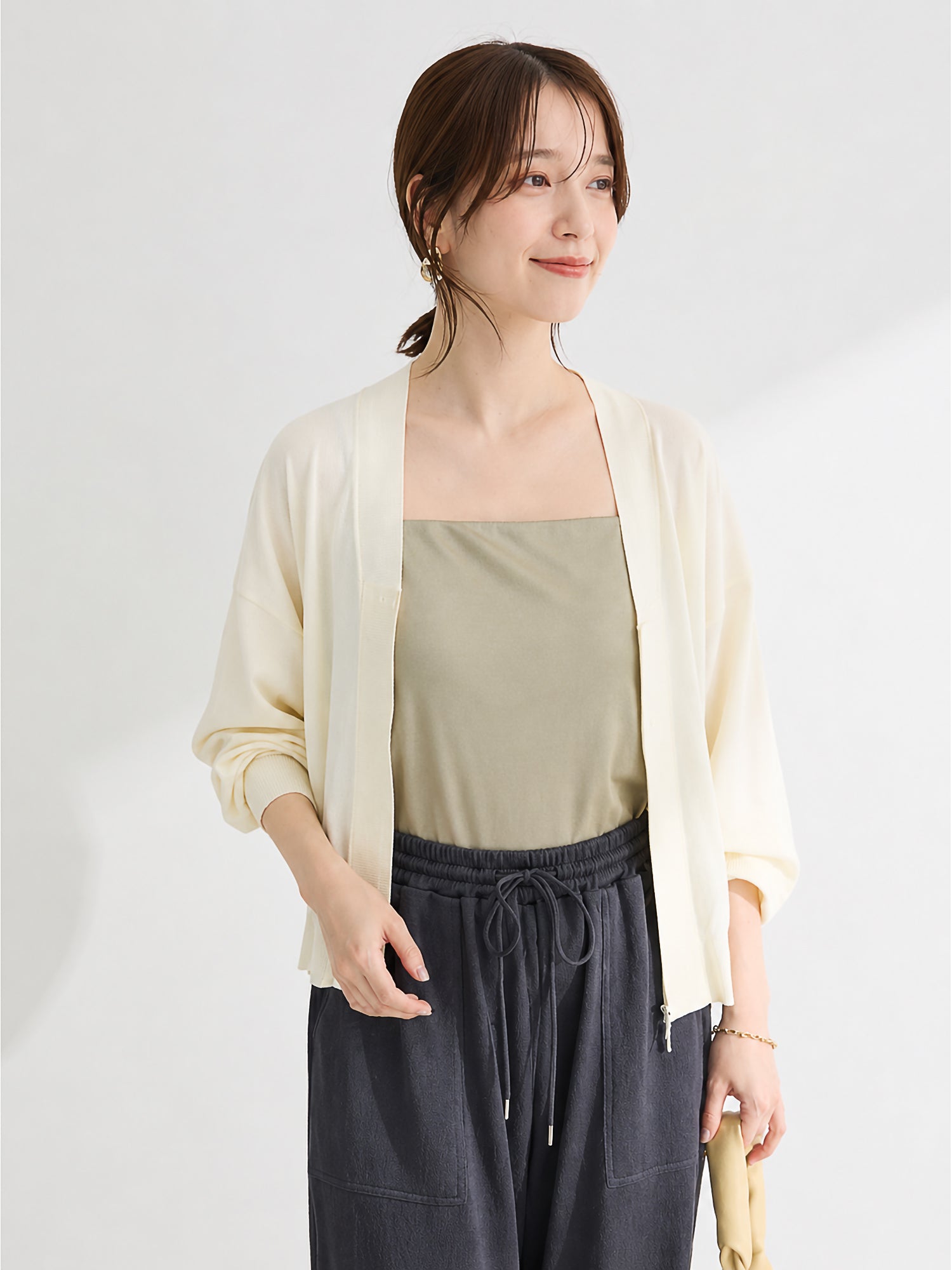 Fubuki Zip Knit Cardigan