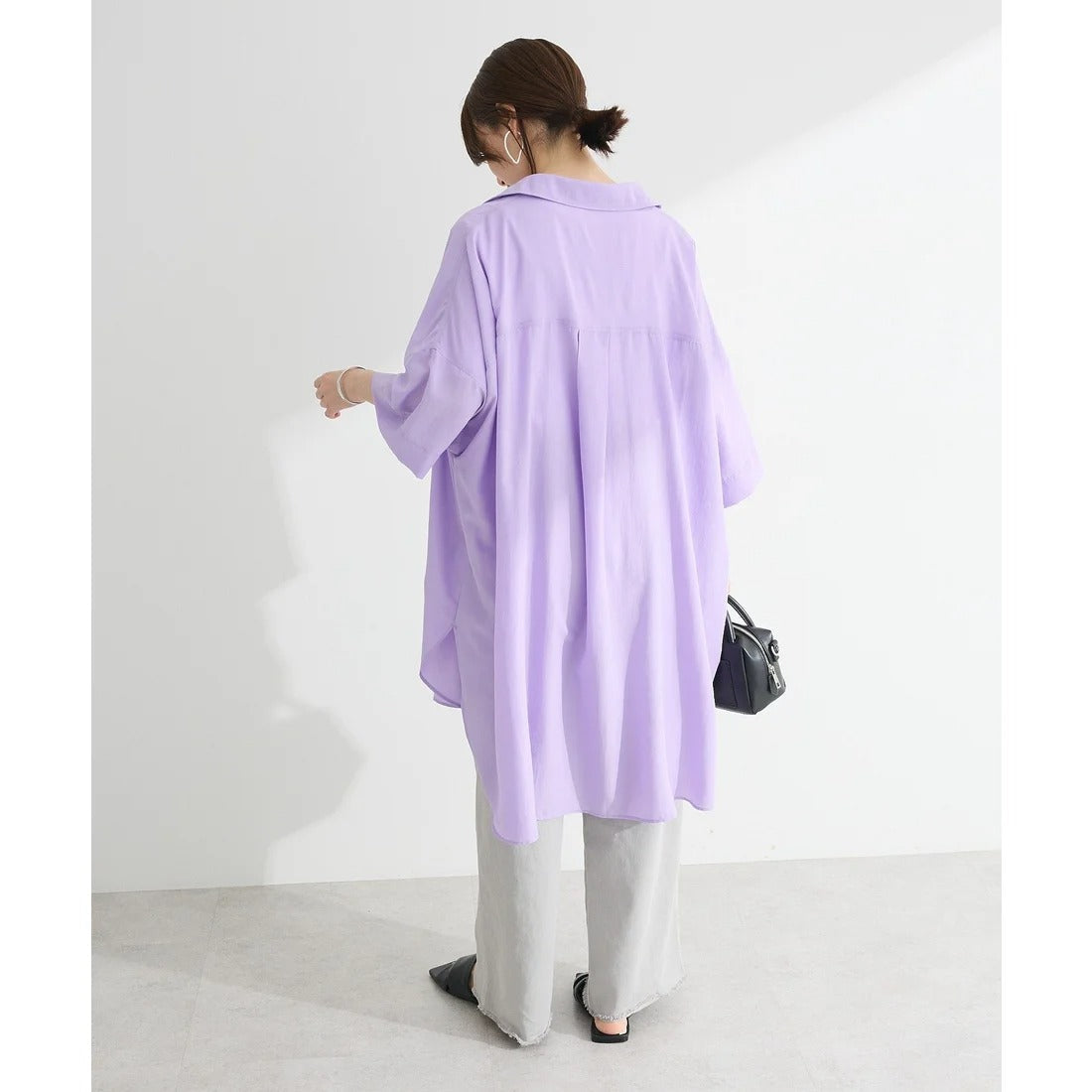 Kasumisou Midi Shirt Dress
