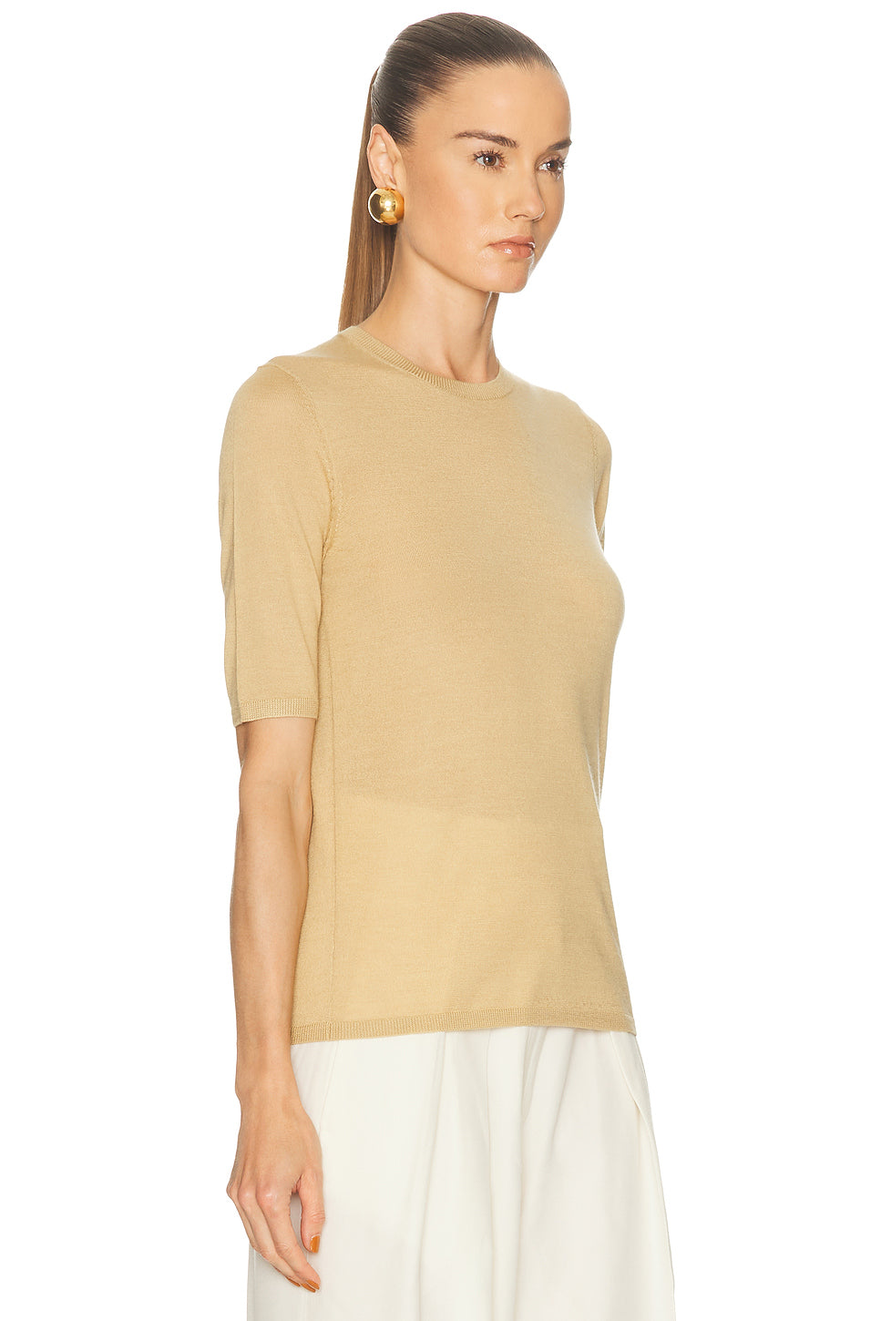Chryse Short Sleeve Crewneck Top