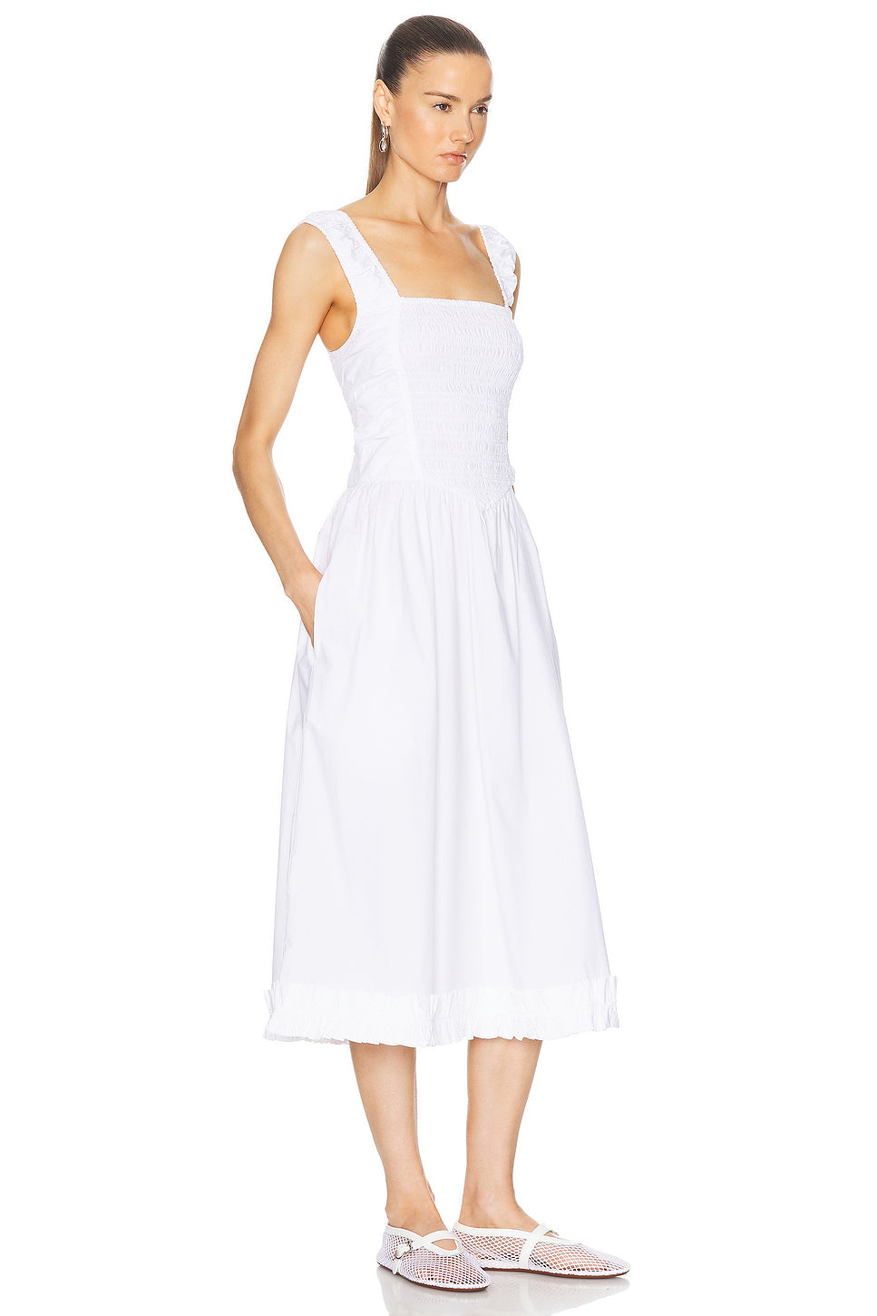 Midi Smock Dress