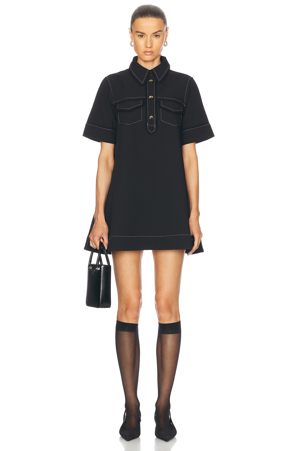 Mini Shirt Dress