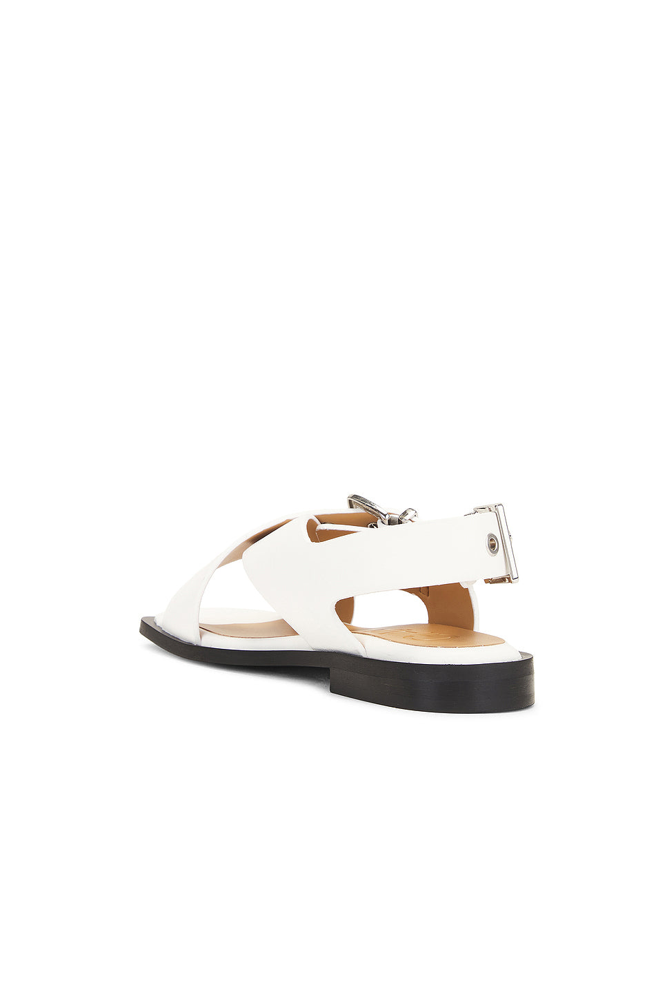 Buckle Cross Strap Sandal