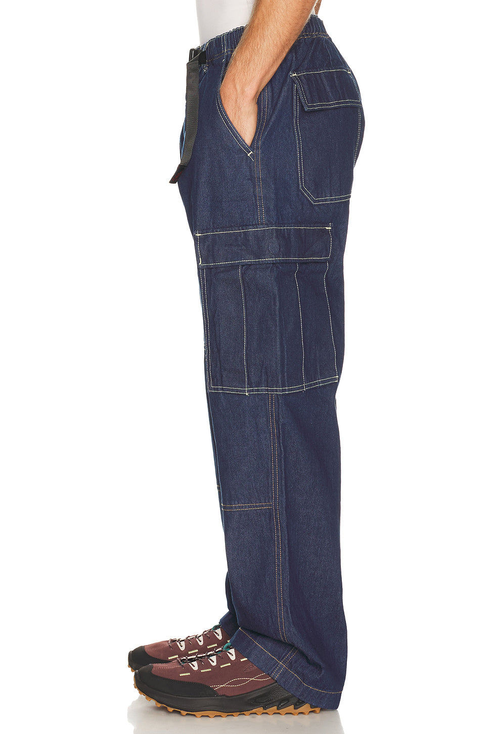 Denim Cargo Pant