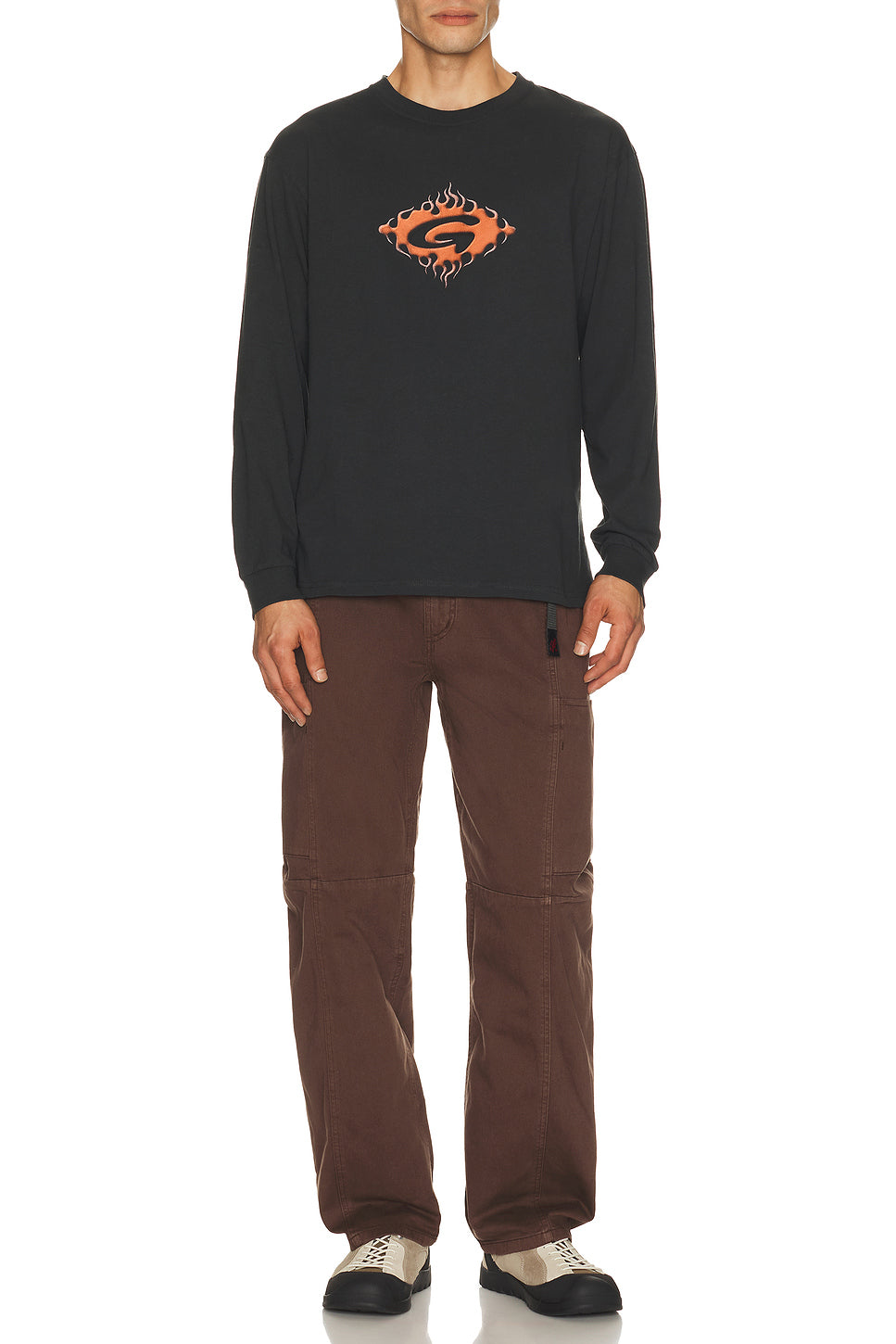 Flames Long Sleeve Tee