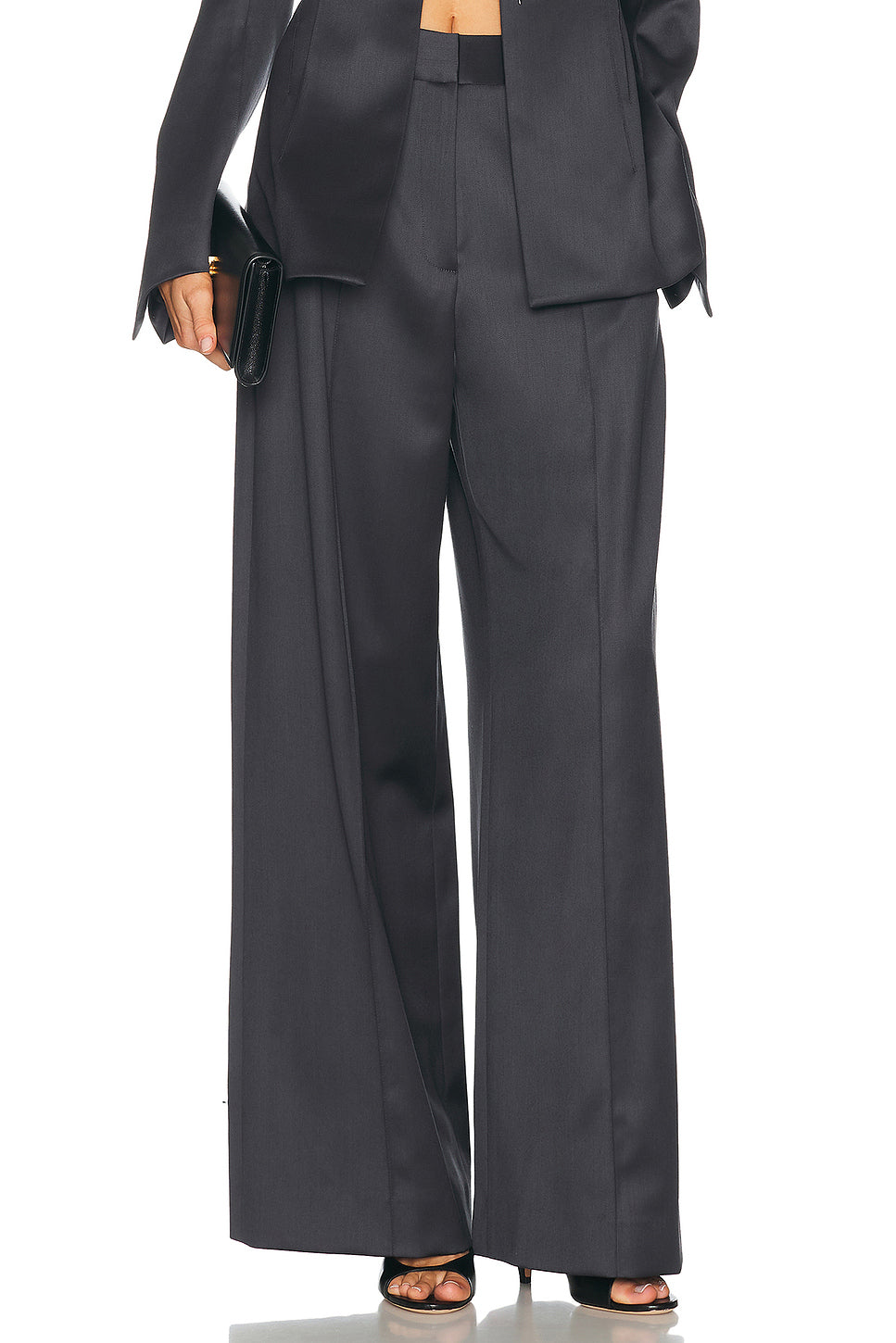 Claw Belt Loop Tailored Trouser