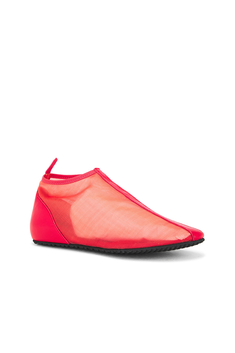 Mesh Bailarina Boot Flat