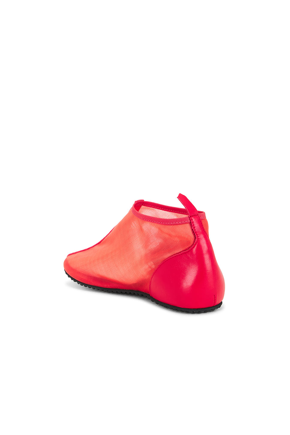 Mesh Bailarina Boot Flat