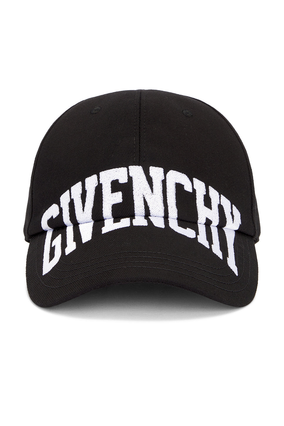 Curved Cap With Embroidered Logo