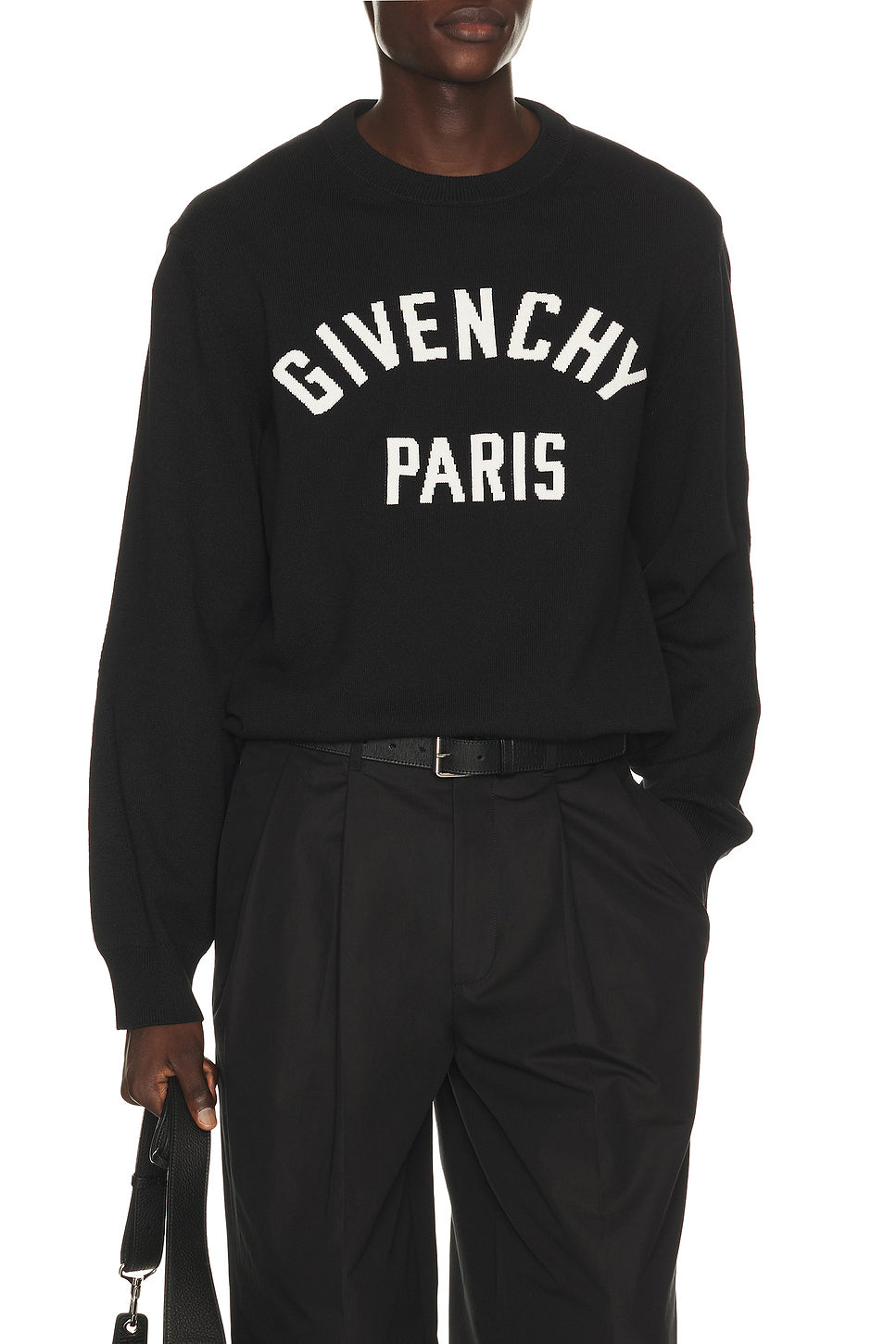 Couture Seam Crewneck Sweater
