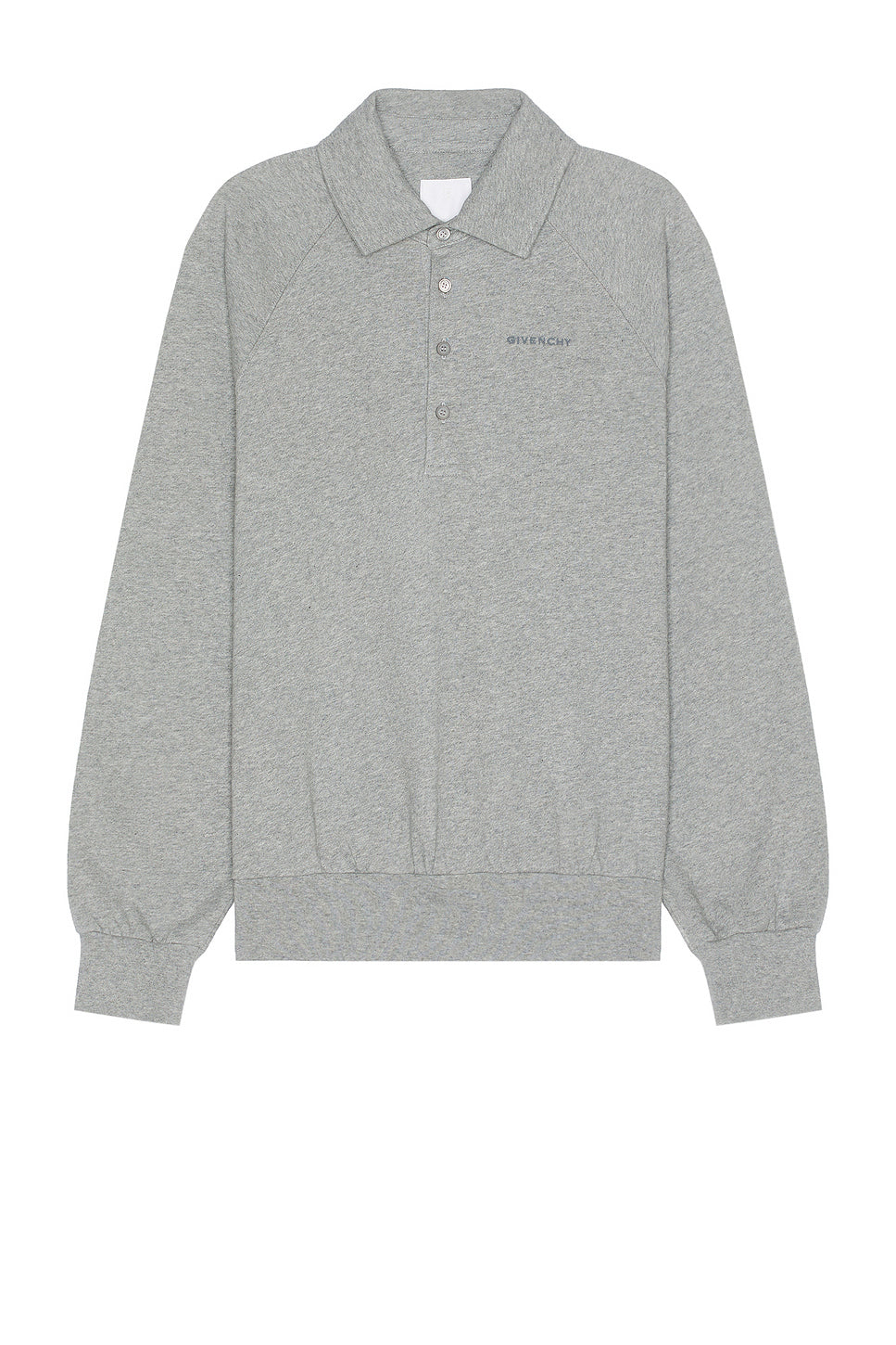 Buttoned Sweatshirt