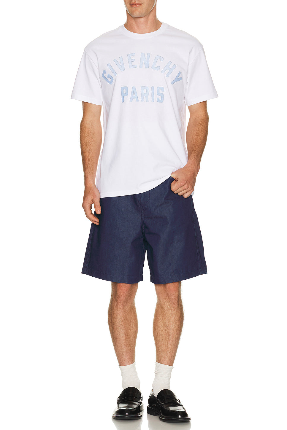 Paris Applique Ribbon Regular Fit T-Shirt