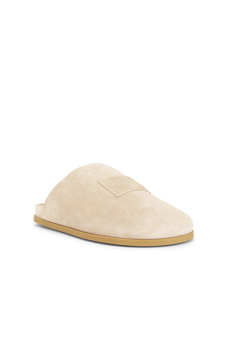 Suede Puffy Mules
