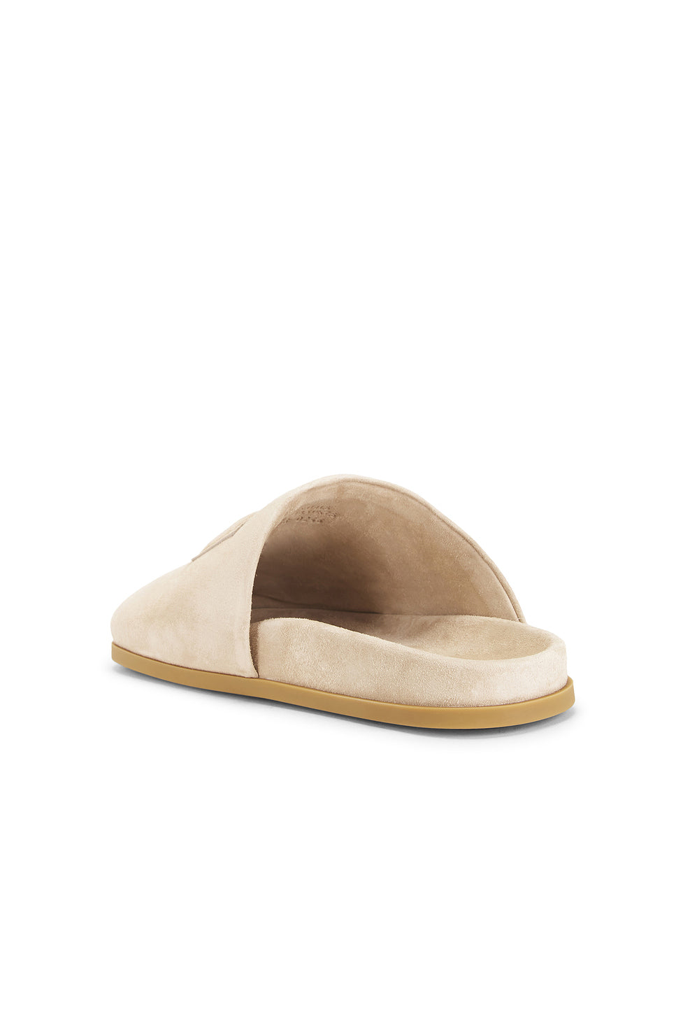 Suede Puffy Mules