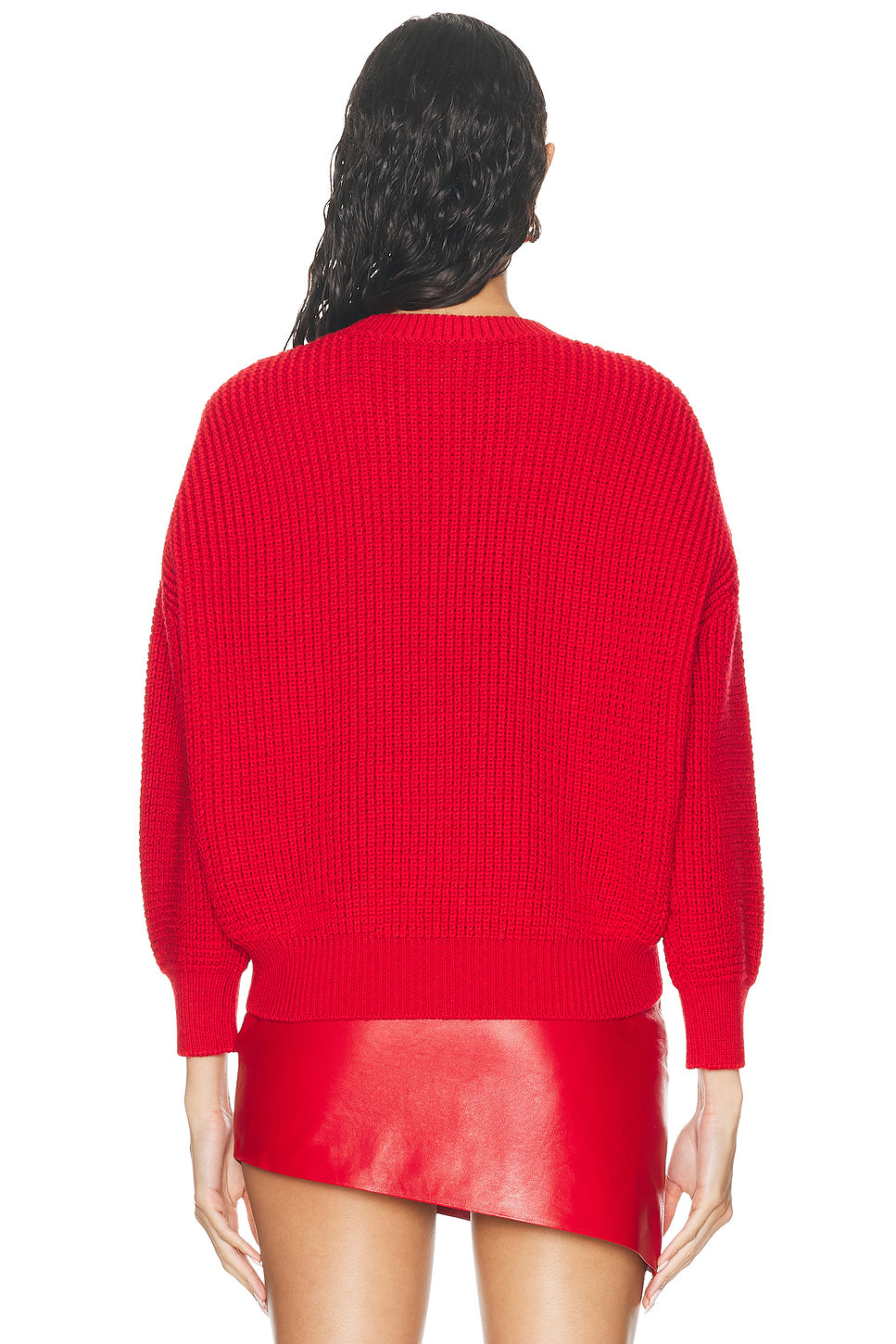 Cropped Crewneck Sweater