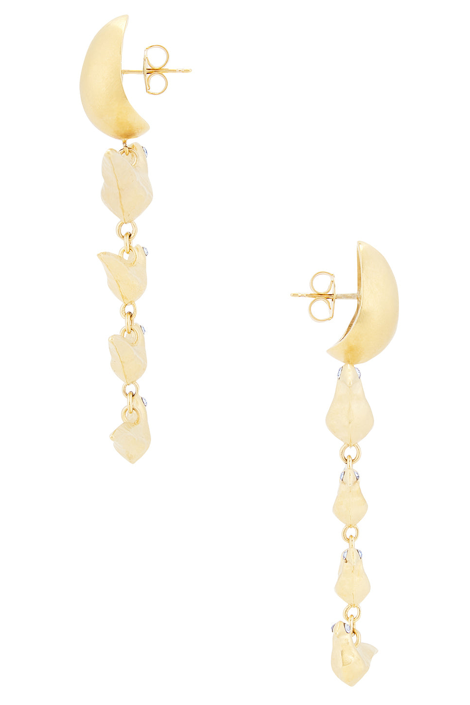 Lucky Charms Golden Pendant Earrings