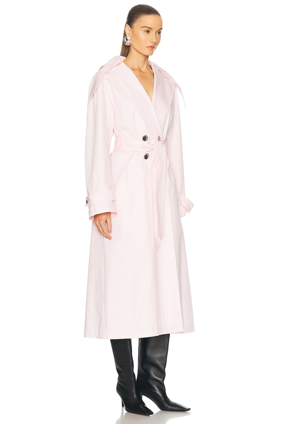 Hooded Trench Coat