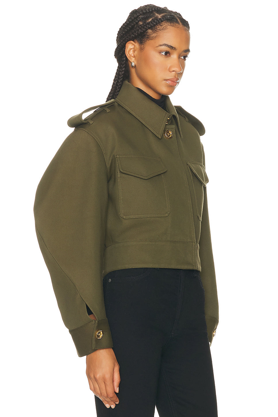 Cropped Utility Jacket