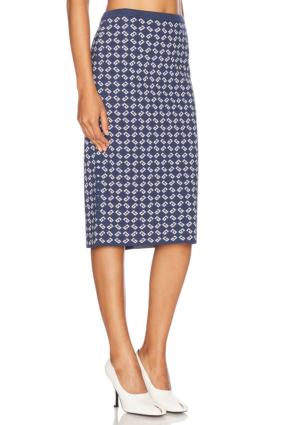High Waist Midi Skirt