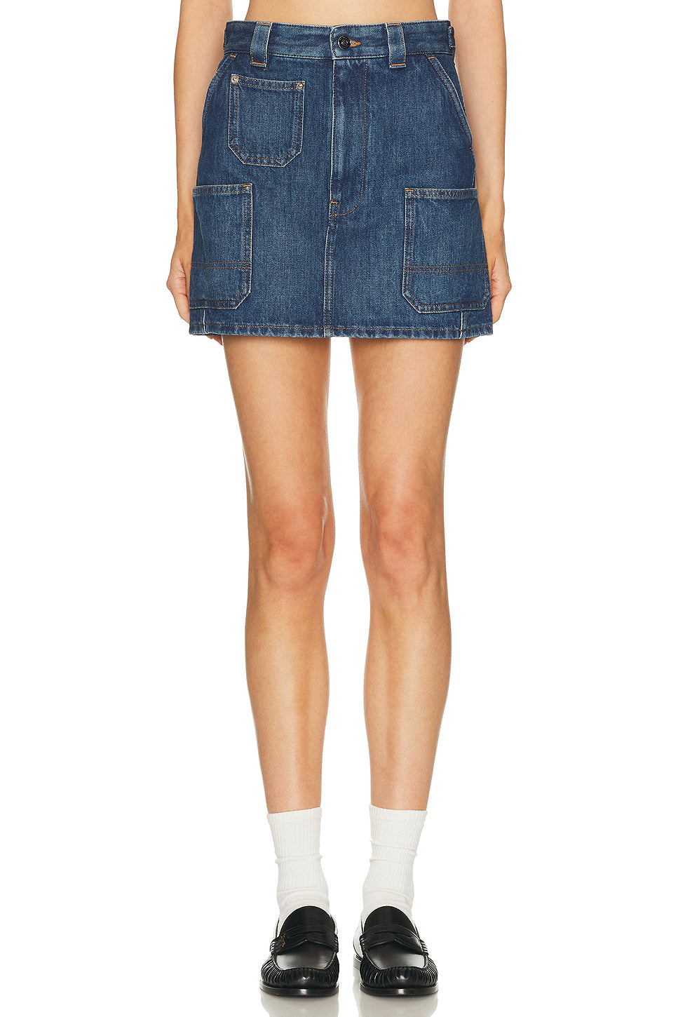 Mini Denim Skirt
