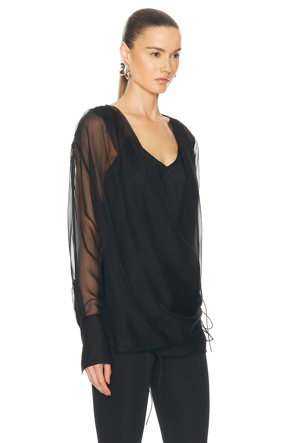 Draped Shirt