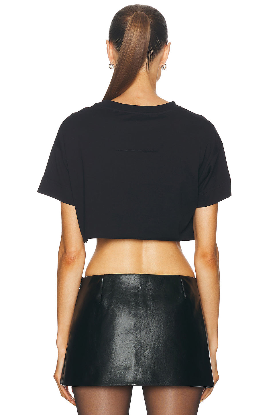 Cropped Short Sleeve T-shirt