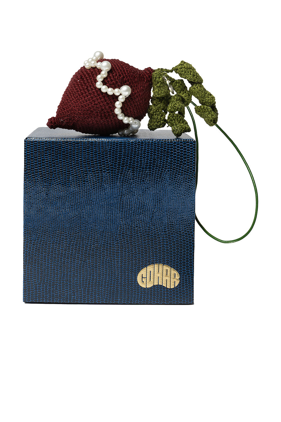 Beet Crochet Bag Charm