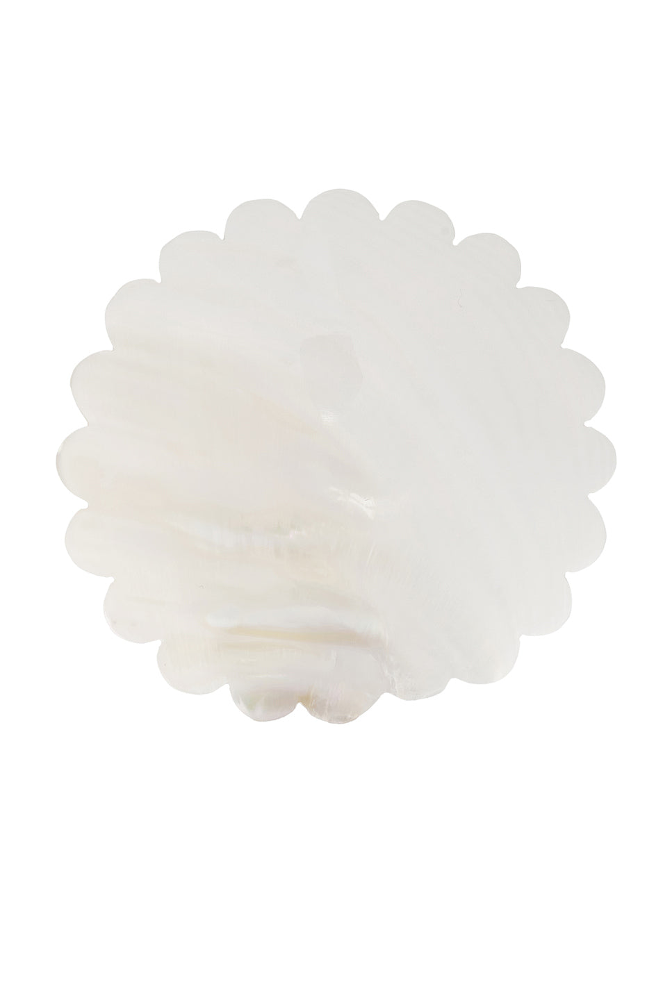 Mother Of Pearl Scalloped Dish