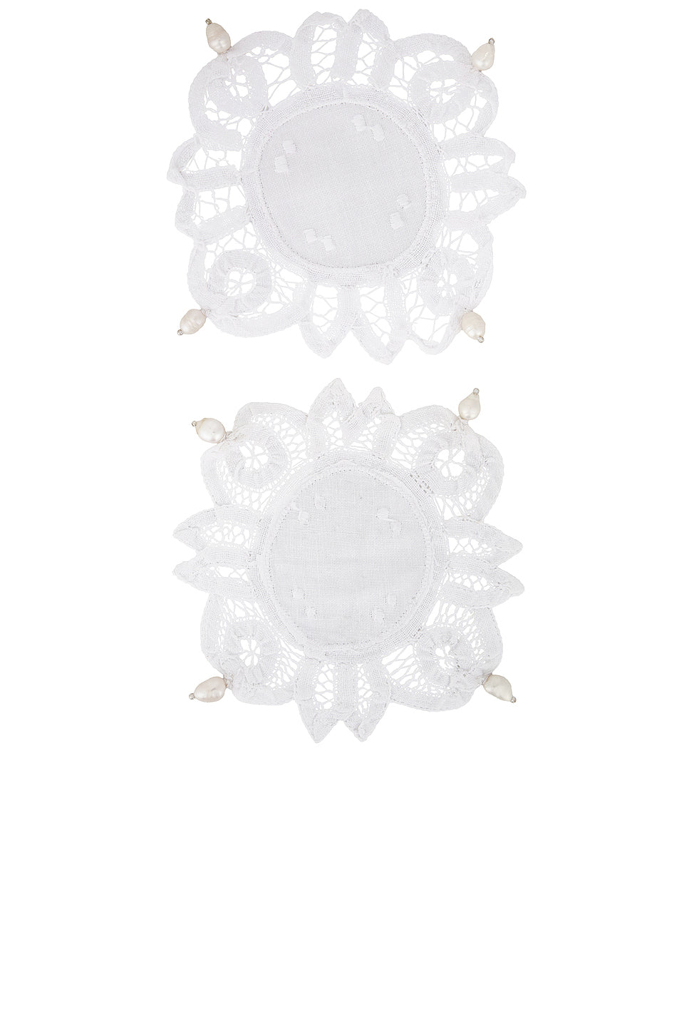 Lace Pearl Coasters