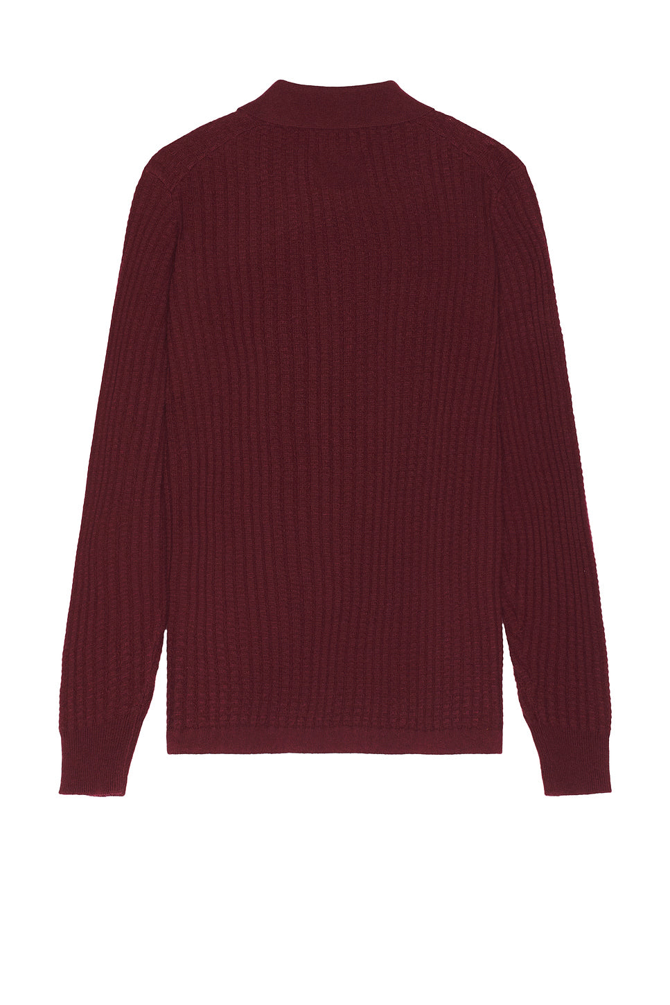 Cashmere Theo Waffle Polo