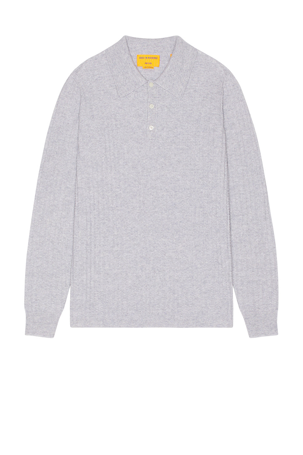 Cashmere Theo Waffle Polo