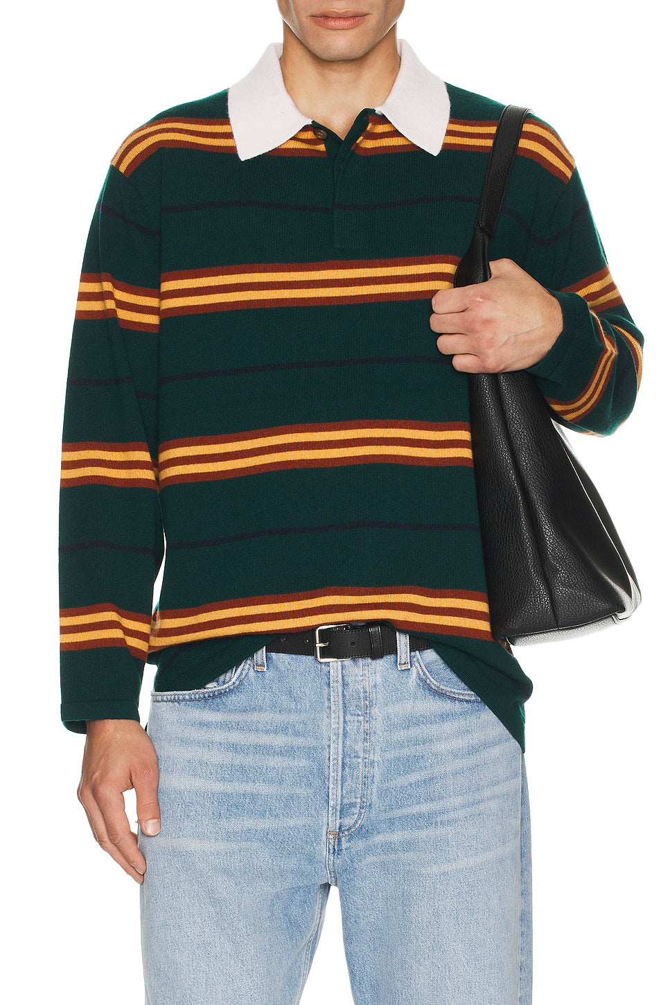 Striped Rubgy Top