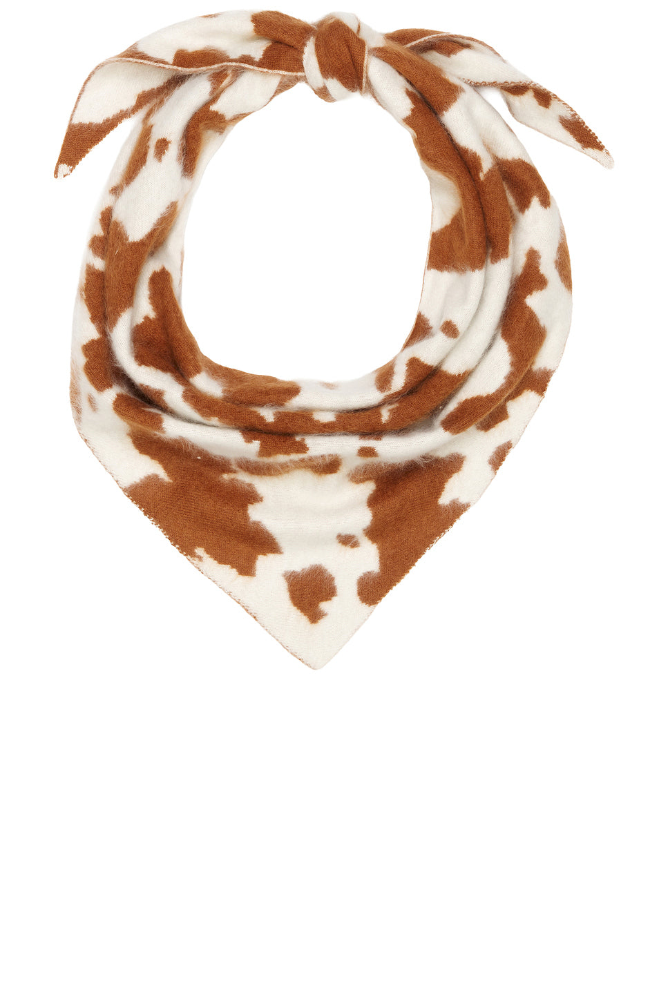 Grizzly Cowhide Wild Rag