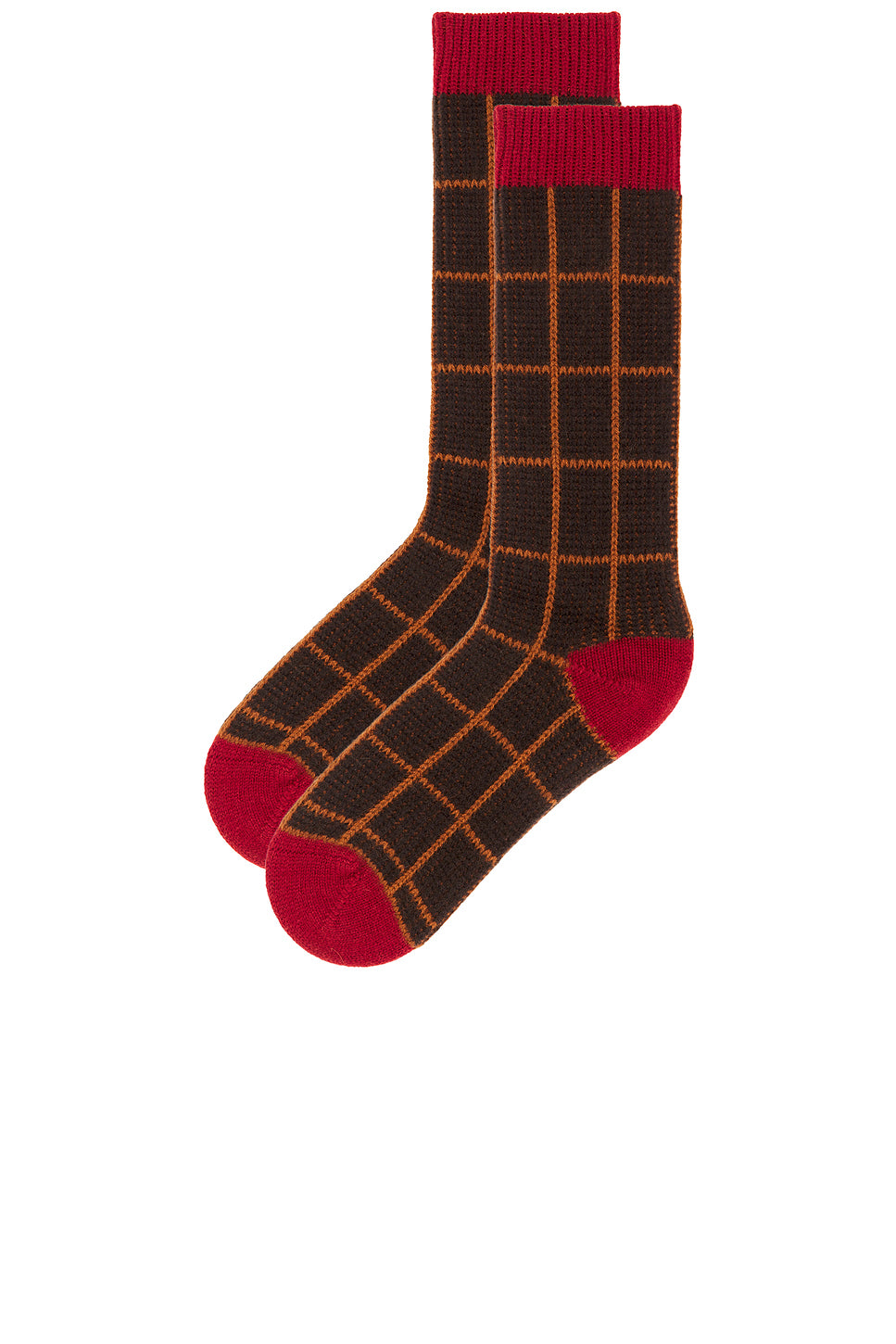 The Checker Soft Sock